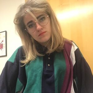 cozy rare 80s dream sweater !